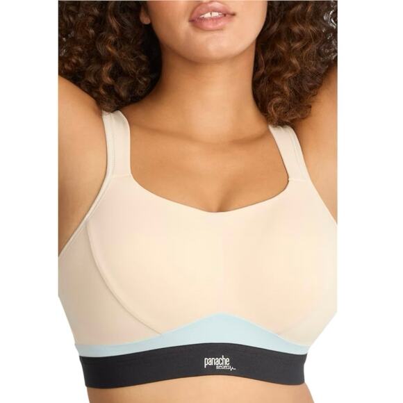 NEW Panache Sport 36DD Boundless Non Wired Sports Bra Wireless Wirefree 7341 - Picture 1 of 7